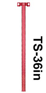Woodworking Scriber t Square Ruler 36inch with Thoughtful Support Lips, t Square Woodworking Scriber, Aluminum Alloy Architect Ruler for Carpenter Work, Layout and Measuring Tools-Red…