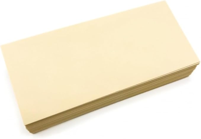 Limited Papers (TM) No. 10 Regular Standard Mailing Envelope - Pastel - Soft - 24 Pound (4.8 inch x 9.5 inch) - Announcement, Invoices, Checks, Letters, Contracts, Business Envelopes (Ivory, 1000)