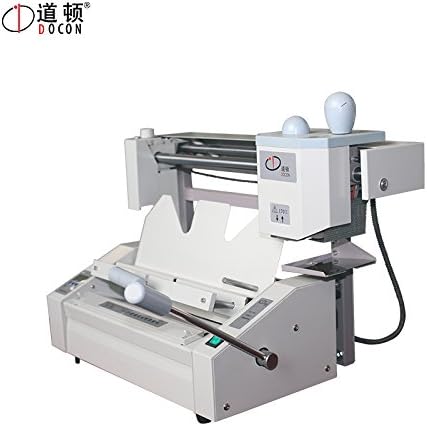 A4 Manual Hot Glue Book Binder Machine with Milling Cutter Wireless Book Binding Machine for Binding Books Albums Notebook with 1 Pound Glue Pellets