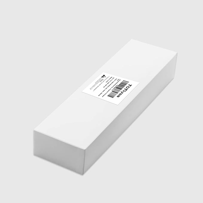 TOTiyea 100 Pack Plastic Spiral Binding Coils, 12mm(1/2") Binding Spirals, 90 Sheet Capacity, 4:1 Pitch, Black