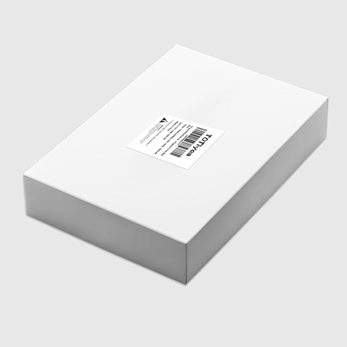 TOTiyea 100 Pack Plastic Spiral Binding Coils,16mm(5/8") Binding Spirals,140 Sheet Capacity,4:1 Pitch, Black