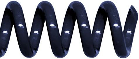 TruBind 22mm (7/8 in.) Spiral Binding Coils for Reports, Presentations and Proposals | 4:1 Pitch | 12 in. Length | Navy | 190 Sheets Binding Capacity | 50 Pack