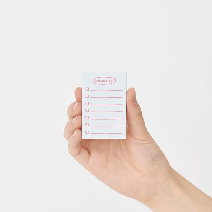 Monolike Sketch Planning Sticky-it - 5p Set Self-Adhesive Memo Pad 50 Sheets