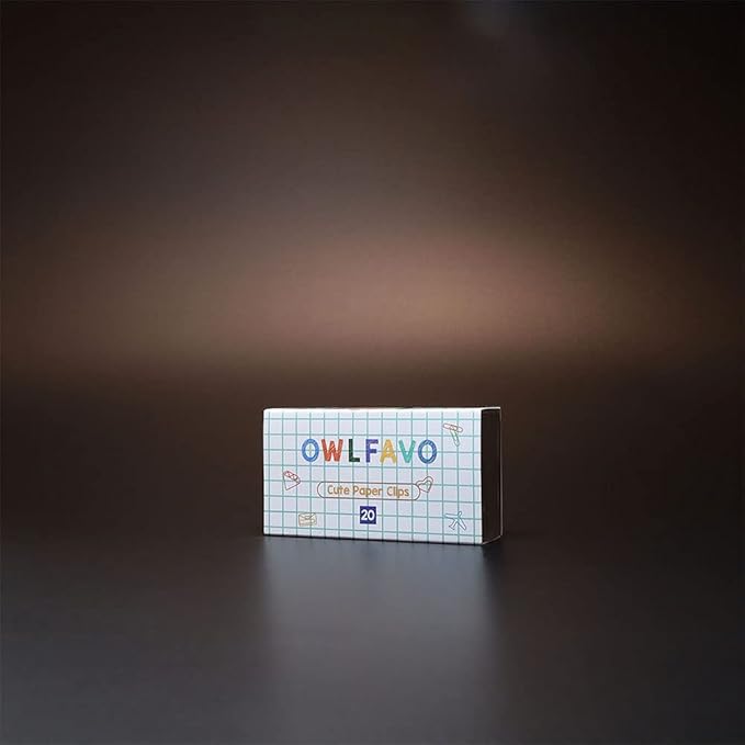 OWLFAVO 30pcs Envelope Shape Paper Clips with Clear Box, Rose Gold and Yellow Gold, Funny Cute Paperclips Bookmarks Planner Clips for Fun Office Supplies School Gifts Wedding Decoration