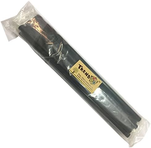 TrendBox Pack of 20 Black 11mmx270mm - Hot Melt Glue Sticks Strips Melting Adhesive for Handmade Craft DIY Home Office Project Craftwork Fix & Repairs