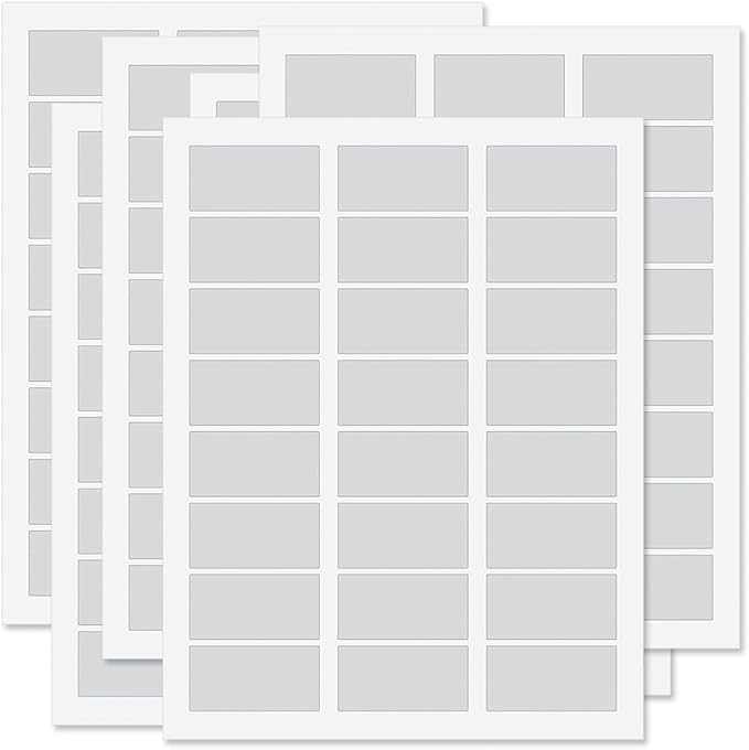 Colorful Images Dainty Sprigs Floral Return Address Mailing Labels, Personalize with Name & Address, Set of 144 Self Adhesive, Easy Peel Flat Label Sheets, Large, 1 Design