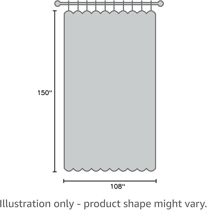 BONZER Extra Wide Room Divider Curtain Screen Partitions Total Privacy Wall Noise Reducing Blackout Curtains for Home Theatre, Storage, 108L x 150W Inch (9L x 12.5W ft), 1 Panel, Chocolate