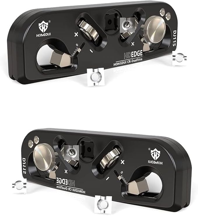 HONGDUI Chamfer Plane Edge Plane Corner Plane Quick Edge Trimmer Chamfering Tool with 3 Carbide Insert for Woodworking