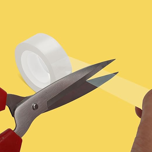 24 Rolls Clear Tape, Transparent Tape Refills for Dispenser, 1 Inch Core, 3/4 x 800 Inches, Strong Adhesive for Gift Wrapping, Office, School, Home, Desk Supplies & Crafts