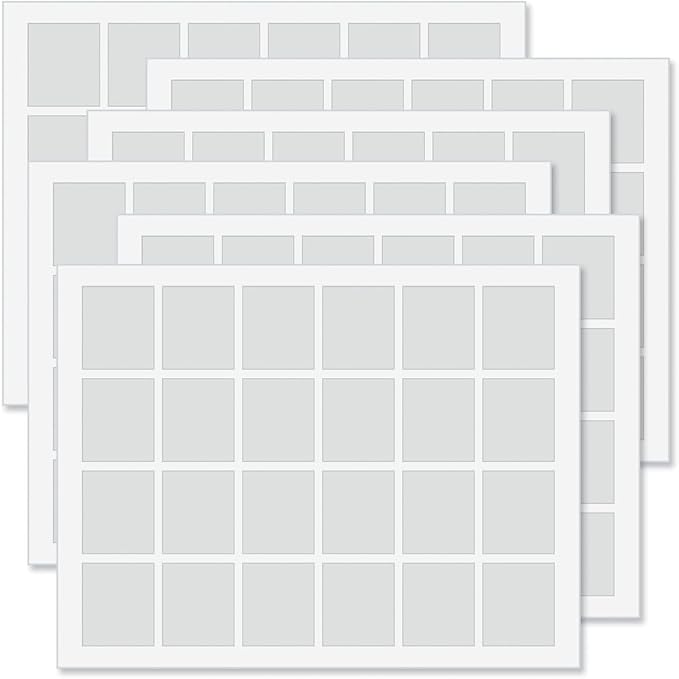 Swirly Twirly Christmas Personalized Return Address Labels — 4 Designs, Set of 144, Square, Self-Adhesive, Flat-Sheet Labels, by Colorful Images