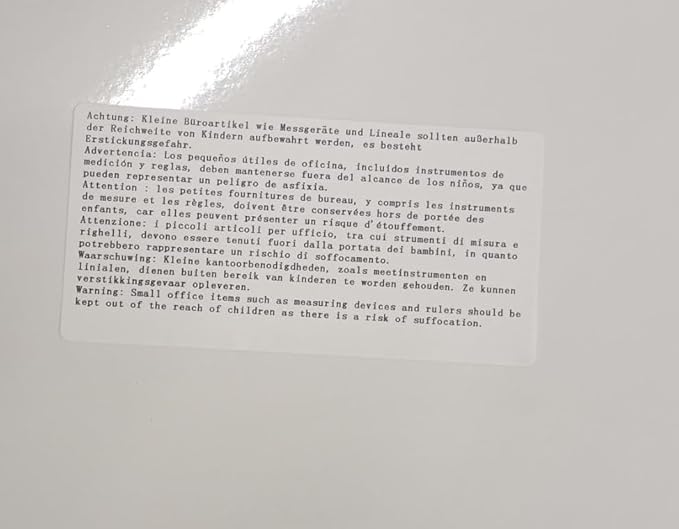 Tenare 1 Set Plastic Clear Math Set Includes Protractor Triangle Rulers 12 Inch 6 Inch Straight Geometry Math Transparent Ruler Measuring Tool for School Office Home Supplies(Clear)