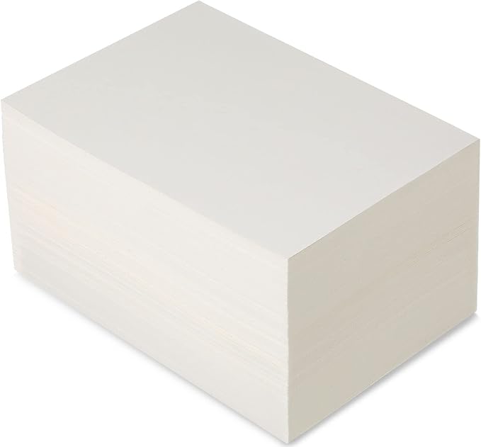 TaoBary 300 Pcs Watercolor Paper Sheet Bulk White Cold Press Paper Pack 110 lb 230 GSM Sketch Painting Watercolor Pad for Watercolorist Beginning Artists Adults Drawing Craft(10 x 13 Inch,230 GSM)