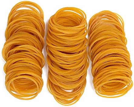 AMUU Rubber Bands Small 650 pcs size16 Rubber Bands 38mm #16 Rubber Band for Office Supplies School Home Elastic Band