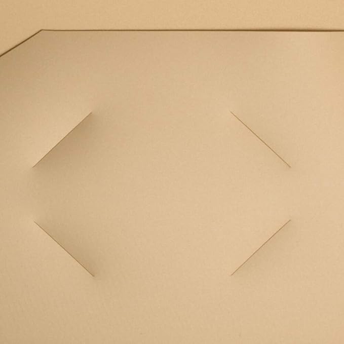 JAM PAPER Heavy Duty Plastic 2 Pocket Extra Tough School Folders - Gold - 6/Pack