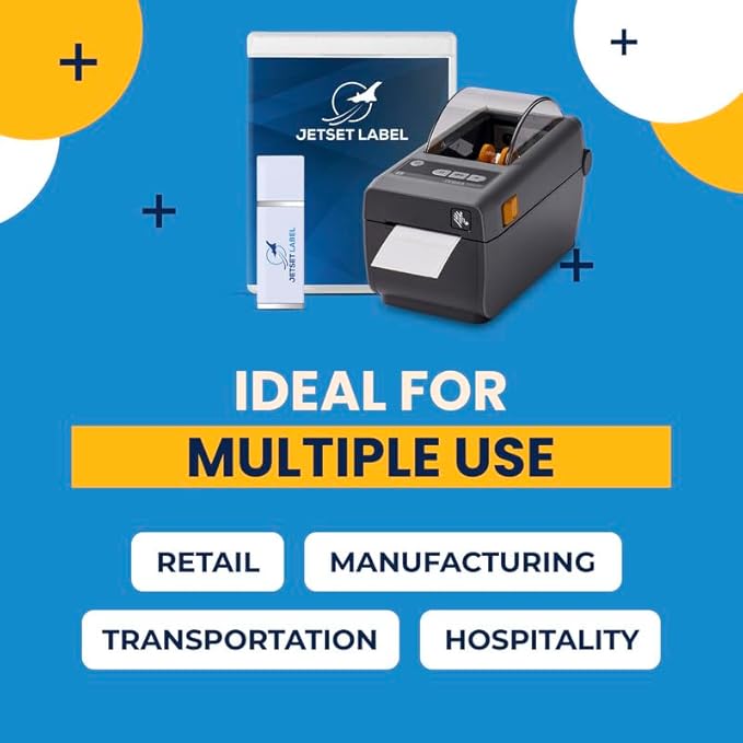 Zebra ZD410 Direct Thermal Label Printer | USB & Ethernet Connectivity | 2 Inch Print Width | ZD41022-D01E00EZ