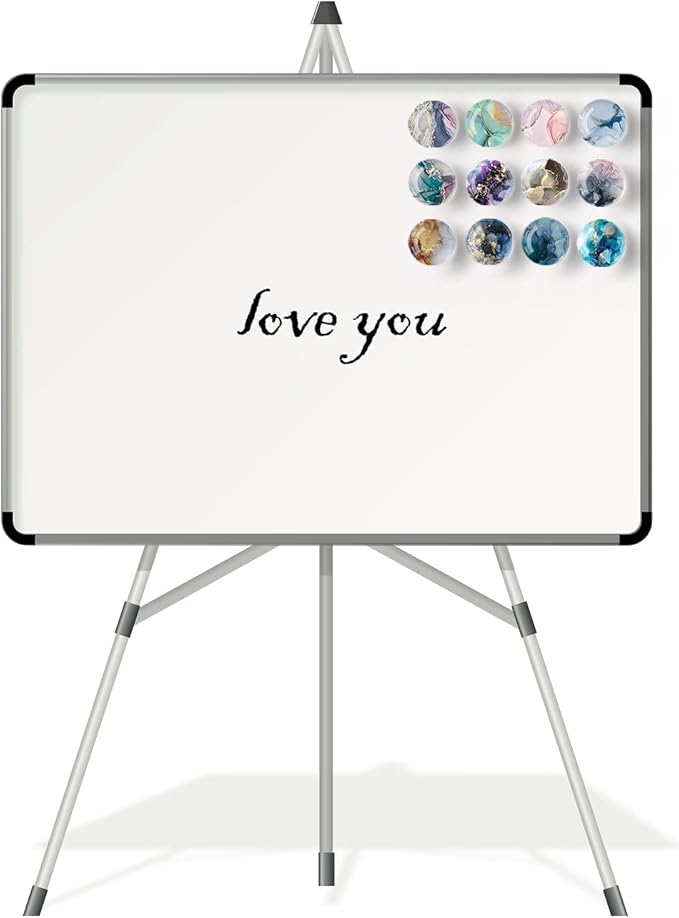 12Pcs Glass Strong Magnetic Refrigerator Magnet Fridge Sticker,Marble Crystal Fridge Magnets Decoration for Crafts,Fridge Magnets for Kitchen, Office Whiteboard, Cabinet and Dishwasher