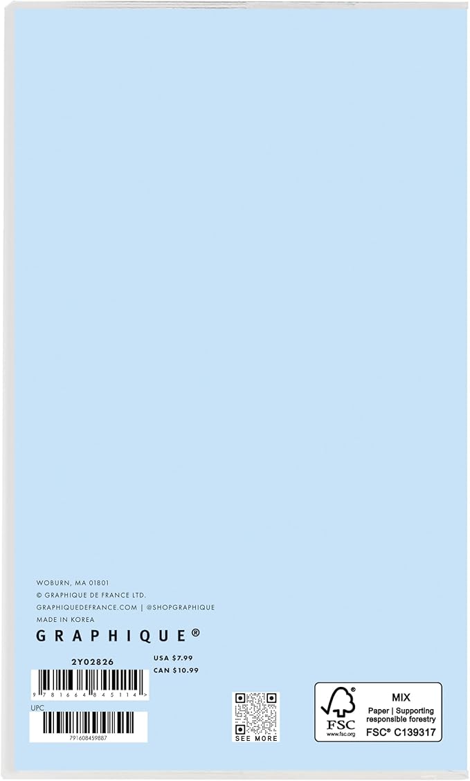 Graphique 2 Year Pocket Planner | 29 Month Organizer, Aug. 2025 – Dec. 2027 | Monthly Calendar & Notes Spreads | Marked Holidays | La Petite | 3.75” x 6"