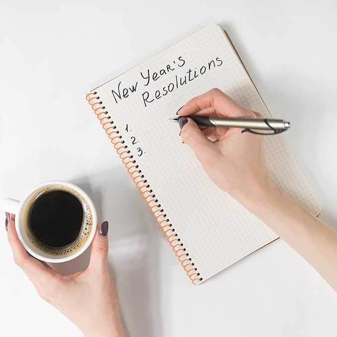 120 Pack Plastic Spiral Binding Coils Binder Binding Spirals Rings Multi Size Spiral Binding Wire Combs Spines Coils, 4:1 Pitch (Pastel Color, 5/16 Inch)