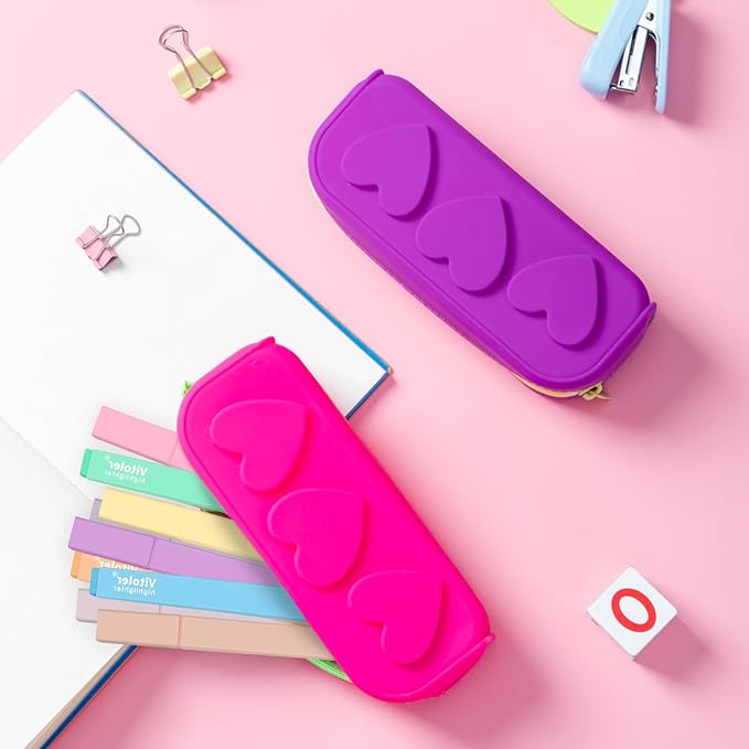 Vitoler 10Pcs Aesthetic Highlighters, Chisel Tip Marker Pens,Assorted Color Candy Highlighters,No Bleed Bible Highlighter,Cute Pastel Highlighter for Journaling Planner Notes School Supplies