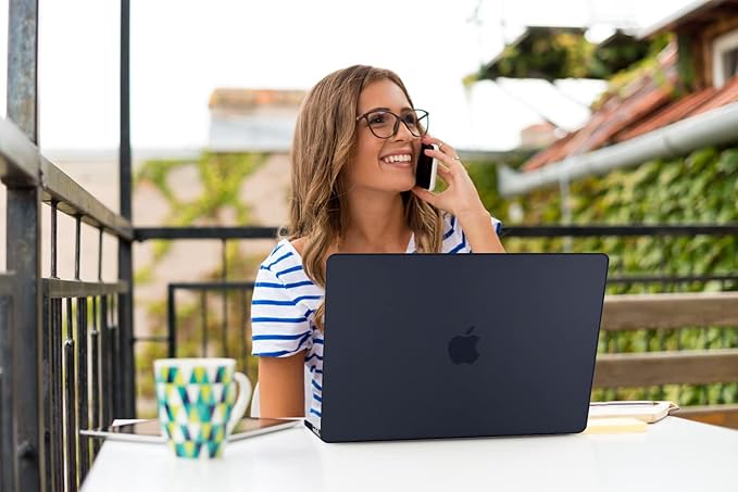 Teryeefi Compatible with MacBook Pro 16 Inch Case M4 M3 M2 M1 2025 2024-2021 Release A3403 A3186 A2485 A2780 A2991 Model, Matte PC Hard+Keyboard Cover+Screen Protector+Type C Adapter, Frosted Black