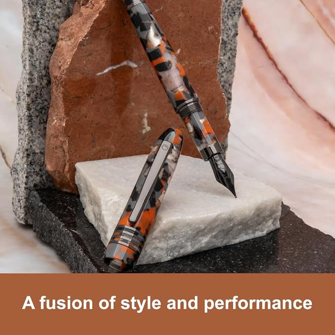 Monteverde Orange Mountain Fountain Pen - F