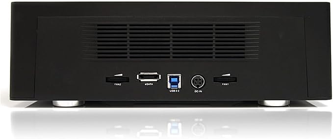 StarTech.com 4-Bay Hard Drive Duplicator and Eraser, External Standalone 1:3 HDD/SSD Cloner/Copier, USB 3.0 / eSATA to SATA Docking Station, Hard Disk Copier / Sanitizer / Wiper Tool (SATDOCK4U3RE)