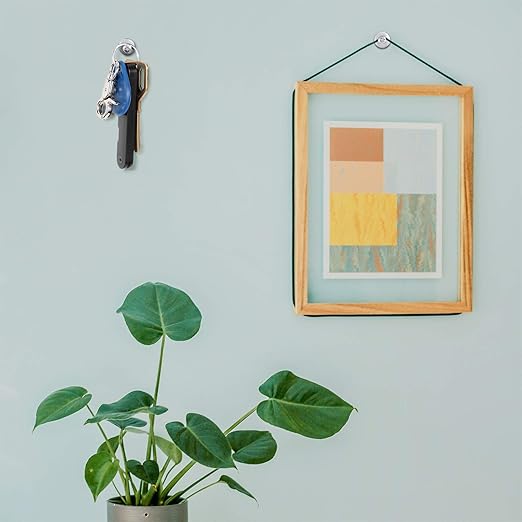 Push Pins Picture Hangers Double Headed Thumb Tacks Wall Hooks for Wall Hangings Picture Hangers Nails Small Photo Hanging Hook Pins for Home Office Photo Decor(Silver,50 Pieces)