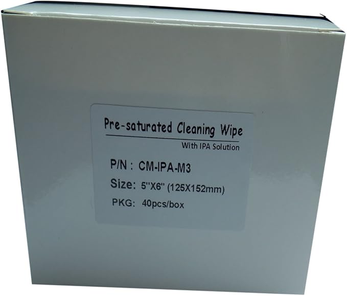 Pre-saturated Cleaning Wipes with IPA solution for Printer Printerhead cleaning,surface cleaning