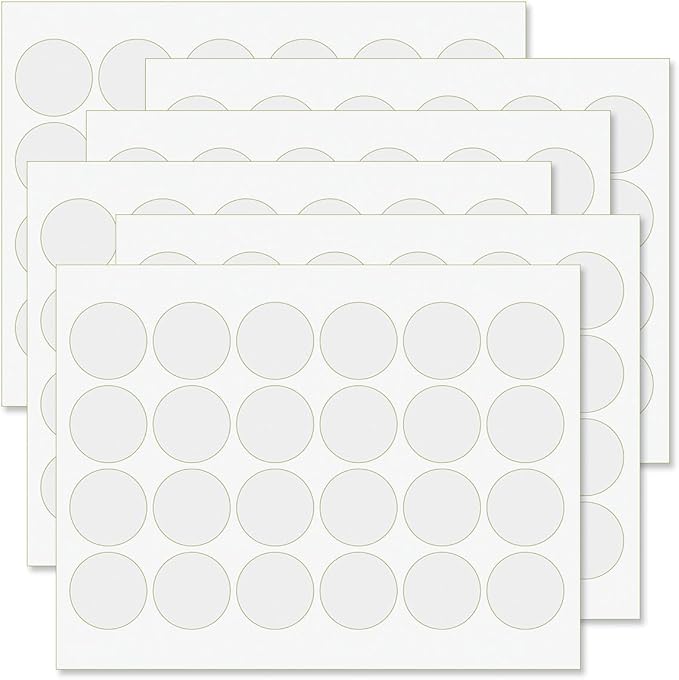 Colorful Images Blooming Tree Floral Return Address Mailing Labels, Personalize with Name & Address, Set of 144 Self Adhesive, Easy Peel Flat Label Sheets, Round, 1 Design