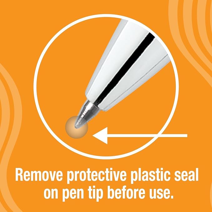 BIC Gelocity Pro Gel Pen with 0.7 mm Medium Point and Smear-Resistant Ink, 12-Count in Blue Ink