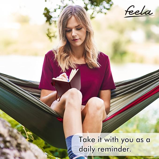 feela 15 Pack Pocket Small Notebooks Bulk, Mini Cute Notepads Hardcover College Ruled Lined Journals with Pen Holder for School Business Memos, with 15 Black Pens, 3.5”x 5.5”, A6, Wine