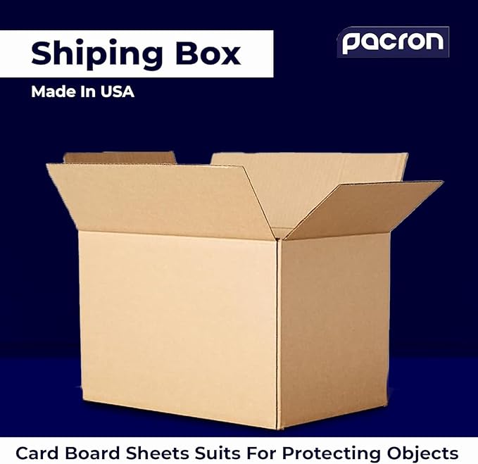 12 Pack Sturdy Cardboard Moving Boxes 27x15x9 – Durable Shipping, Packing, and Medium Storage Boxes for Long-Distance Moves – Versatile Moving Supplies for Packing and Shipping Needs