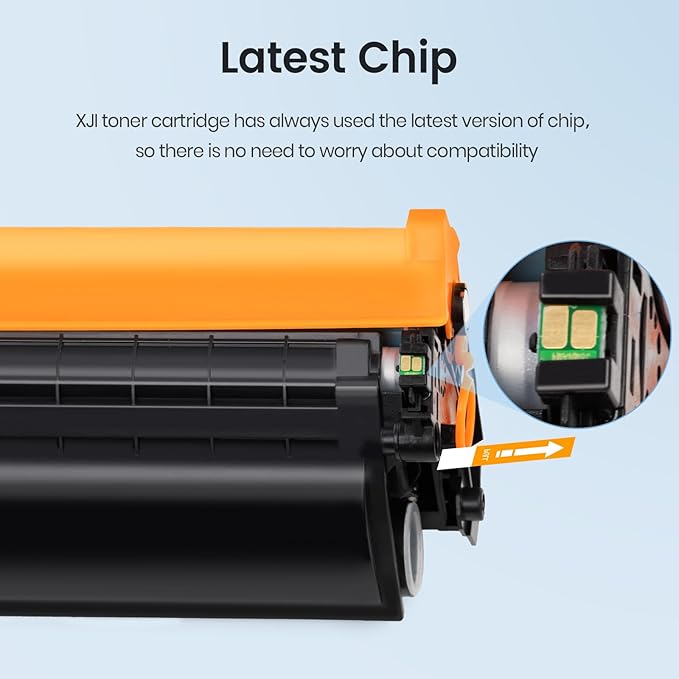XJI 134X(with Chip) High Yield Compatible Toner Cartridges Replacement for HP 134 X A W1340X 134A W1340A Ink, for Laser Jet M209dw MFP M234dw M234sdn M234sdw Printer Black