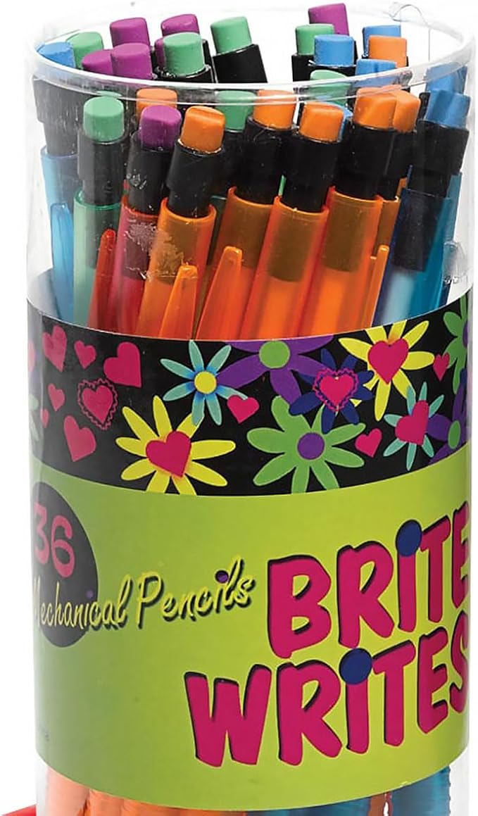 Anderson's Mechanical Pencil Tub, Set of 36, School Supplies, Classroom Supplies, Writing