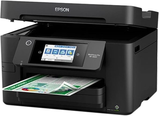 Epson® Workforce® Pro WF-4820 Wireless Color Inkjet All-In-One Printer, Black, Large