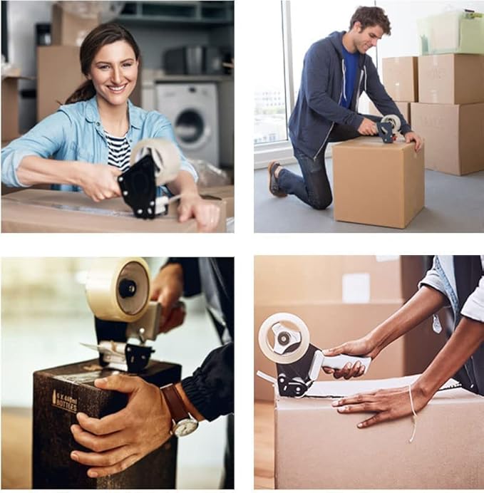 iMBAPrice - Brown/Tan Color Packaging Shipping Tape, 3-inches x 110 YDS, (Pack of 24)