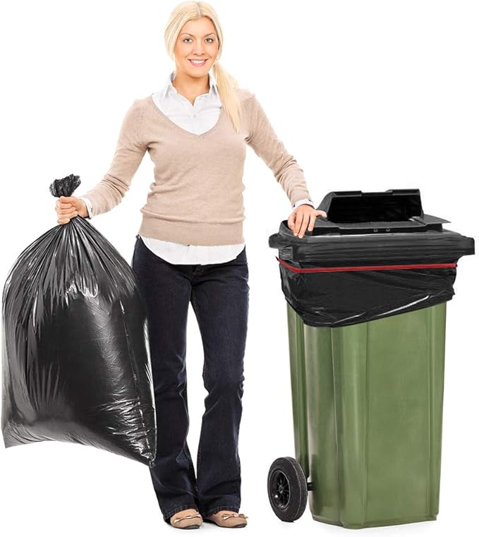 Coopay 180 Pieces Large Rubber Bands Bulk, 8 Inches Heavy Duty Strong Elastic Bands for Office Supply School Home, Securing Trash Can Garbage Cans, File Folders (Red)