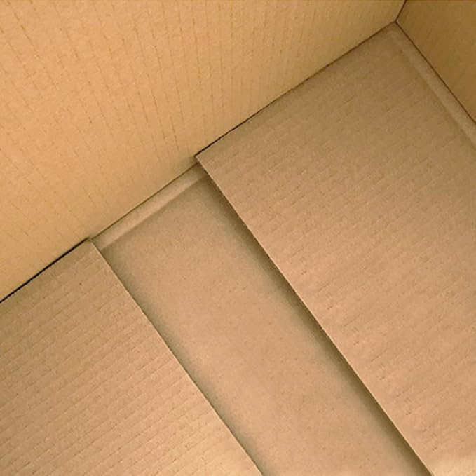 10x7x5 Shipping Boxes Set of 40, Brown Kraft Corrugated Cardboard Boxes Mailers for Packaging, Big Moving Box(25.4x17.8x12.7 cm)
