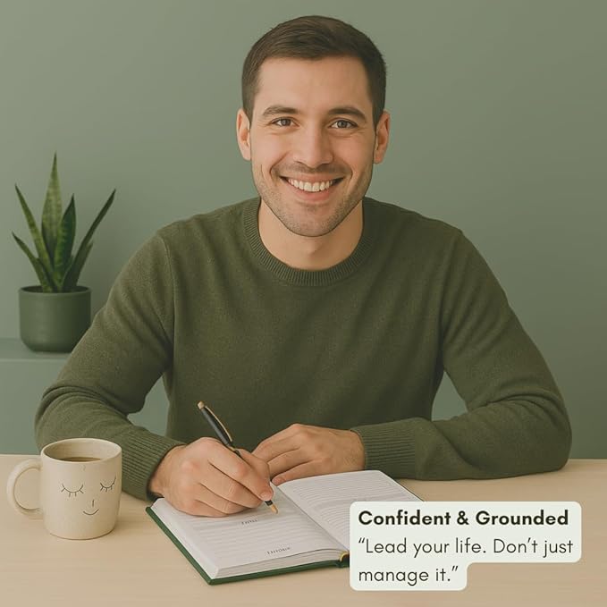 Pland Studio 90-Day Productivity Planner β Forest Sage Hardcover | Undated Daily Journal with Habit Tracker, Vision Board, and Focused Goal Setting for Entrepreneurs, Creatives & Busy Professionals