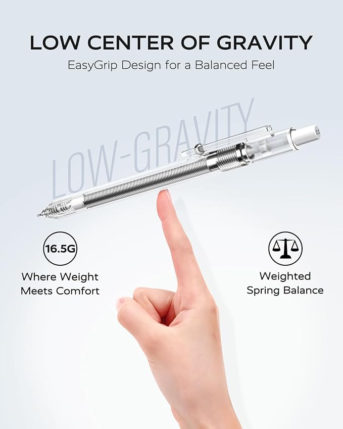 Four Candies Gel Pens, 5 Pcs 0.7mm Quick Dry Black Ink Pen Fine Point Smooth Writing Unique Pen, Office Home School Supplies Essentials Fun Pretty Cute Pens Gifts for Girl Women(Gradient)