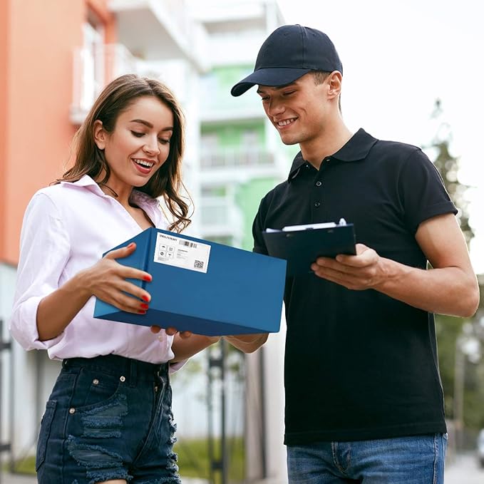 UCGOU Poly Mailers 14.5x19 Inch Navy Blue 100 Pack Large Shipping Bags #7 Strong Thick Mailing Envelopes Self Sealing Adhesive Waterproof and Tear Proof Boutique Packaging Postal for Clothing