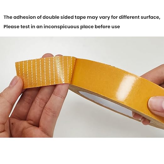 Birllaid Double Sided Fabric Tape Heavy Duty,Double Stick Carpet Tape,Fabric Tape Multifunctional Double Sided 1inch/2inchx33FT10m High Stickness Strong 2 Sided Tape 2 Rolls