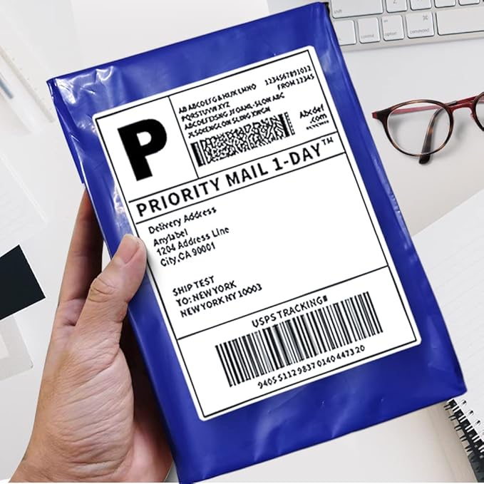 POLYSELLS 1000 pcs 10x13 Inches Purple Poly Mailers Shipping Envelopes, Strong Adhesive Sealing, Waterproof, and Tear-resistant Postal Mailing Bags for Clothing, Books, and Accessories