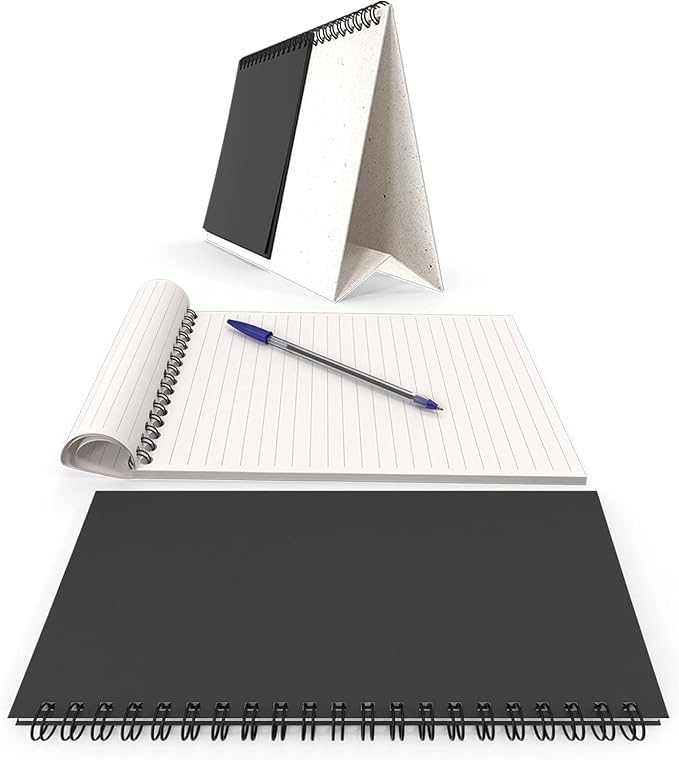 Binditek 100 Pack Double Loop Wire Binding Spines, 3/8Inch Binding Wire for Letter Size, 3:1 Pitch, 60 Sheet Capacity, 32-Loop, Black, for Students and Coworkers