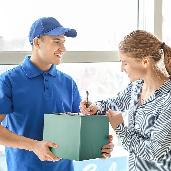 Metronic Poly Mailers 14.5X19 100 Pack, Strong Adhesive Shipping Bags for Clothing, Waterproof and Tear-Proof Envelopes, Packaging Bags Mailers Poly Bags for Shipping in Grayed Jade Green