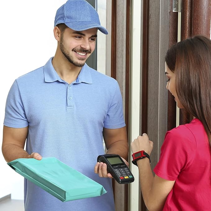 Metronic Poly Mailers 10X13 1200Pack, Strong Adhesive Shipping Bags for Clothing, Waterproof Shipping Envelopes Mailers Poly Bags for Small Businesses, Flexible Packages Bags Teal