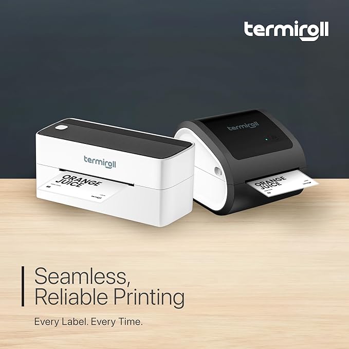 4x3 Thermal Labels for Shipping, Mailing & Multipurpose Label Stickers – 500 Labels/Roll Perforated – Compatible with Rollo,Zebra,iDPRT,Munbyn – Strong Adhesive,BPA-Free,Commercial Grade by Termiroll