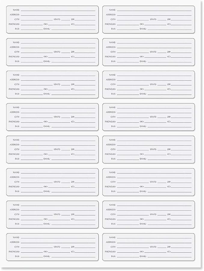 Navy Blossoms Address Book - 94 Pages; 5" x 8-1/2", Spiral-Bound, 50 Replacement Cover Stickers