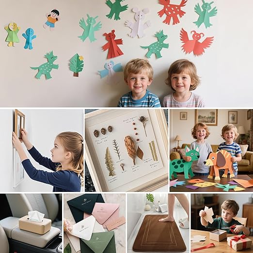 350Pcs Mounting Putty, 0.79" Sticky Putty Tack, Adhesive Dots for Balloons, Crafts - Residue Free Double Sided Tape Heavy Duty, Waterproof No Damage Tack Putty for Indoor Decorations