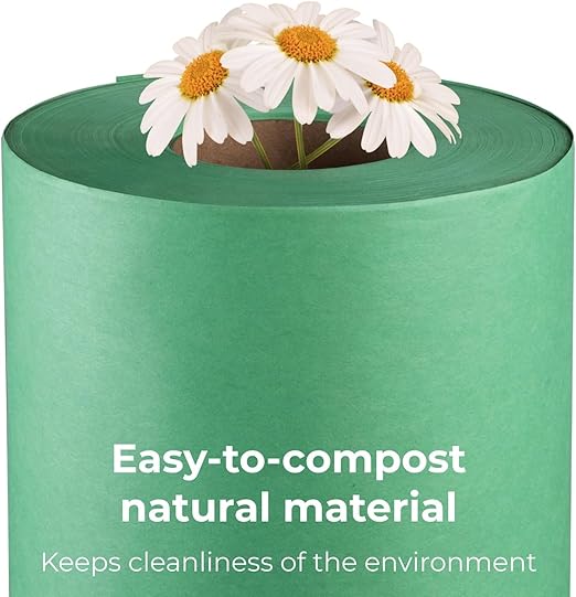 Christmas Green Kraft Paper Roll 36" x 8400" (700 ft) - Quality USA-Made Large Paper Roll 45lb Thickness for Packing, Moving, Shipping & Crafts/Art - Natural Wrapping Material by IDL Packaging